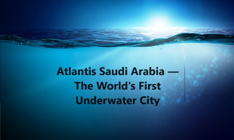 Atlantis Saudi Arabia — The World’s First Underwater City